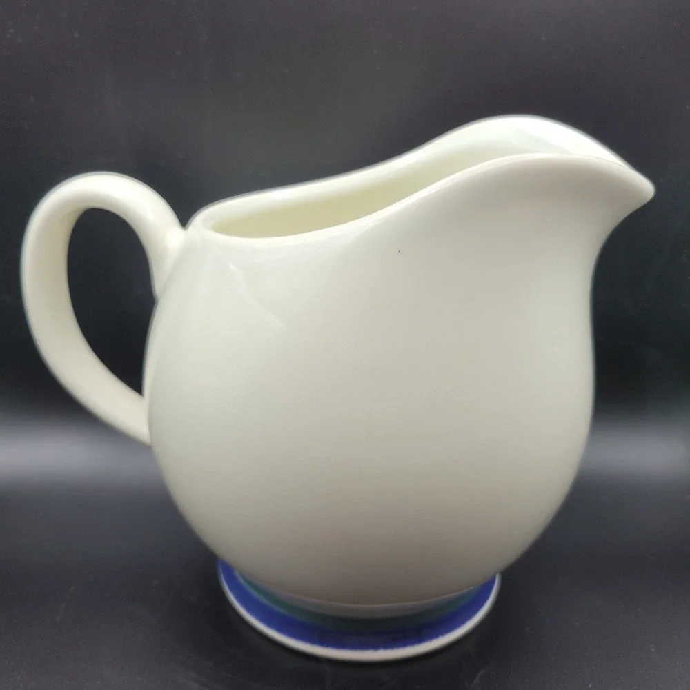 Pfaltzgraff Creamer Pitcher‎ with Blue Green Band